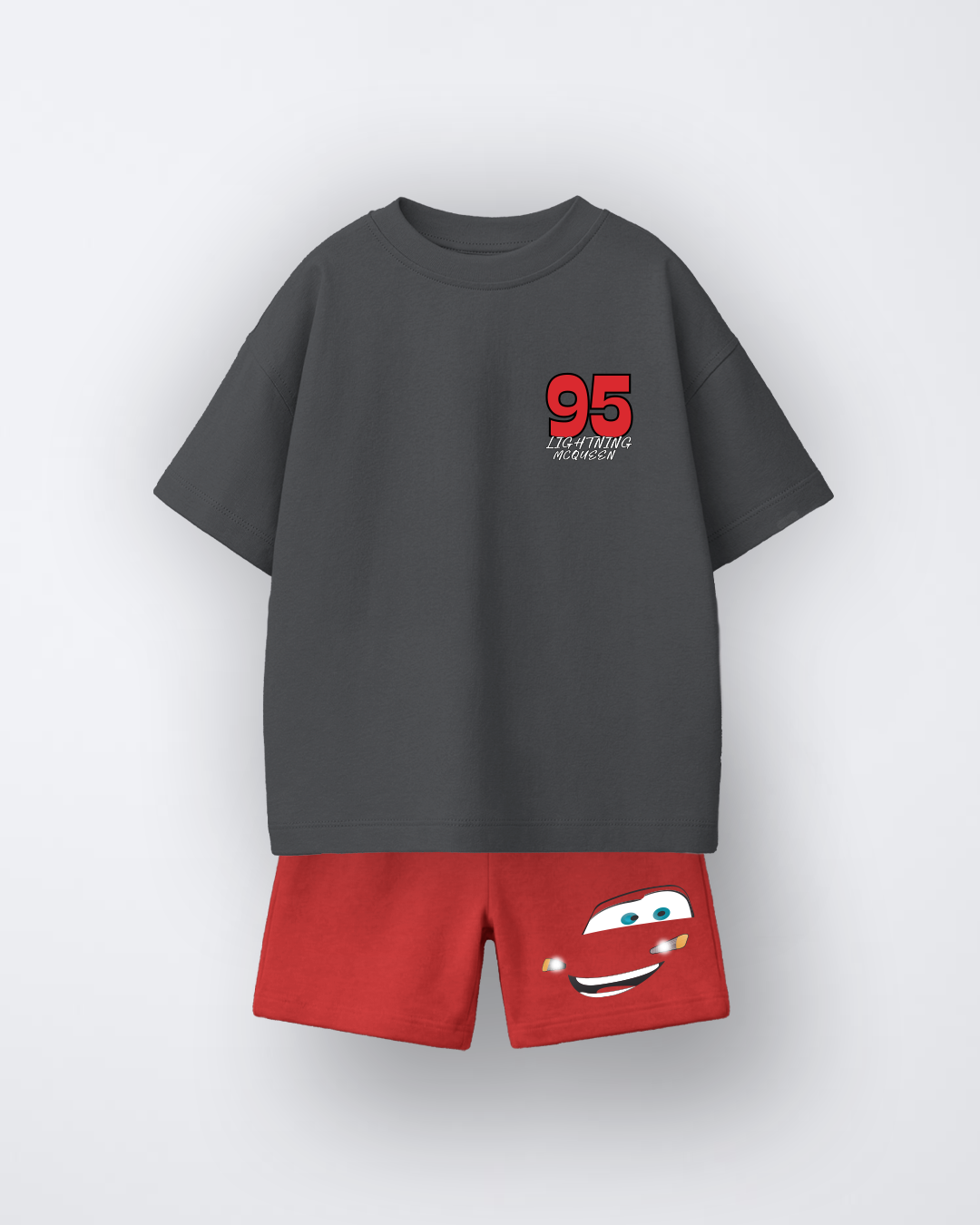 CARS LIGHTNING MCQUEEN T-SHIRT AND SHORTS SET