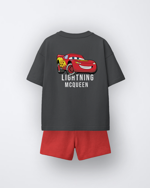 CARS LIGHTNING MCQUEEN T-SHIRT AND SHORTS SET