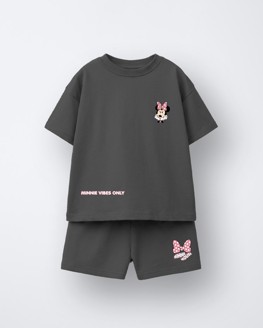 MINNIE MOUSE T-SHIRT AND SHORTS SET
