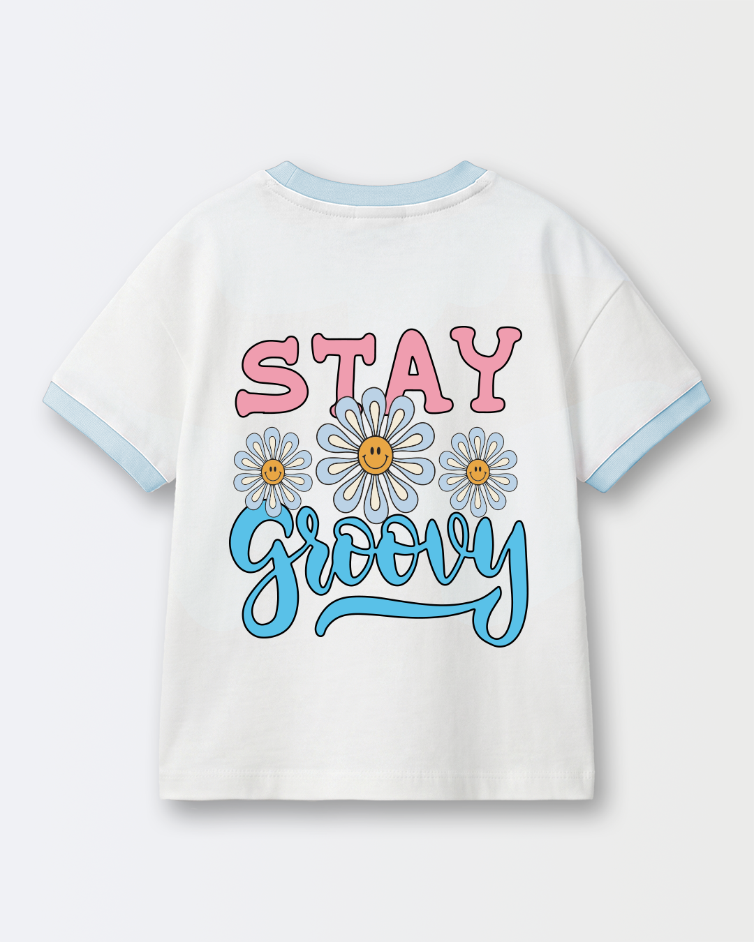 STAY GROOVY RINGER TEE