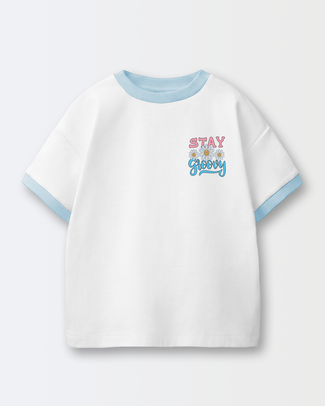 STAY GROOVY RINGER TEE