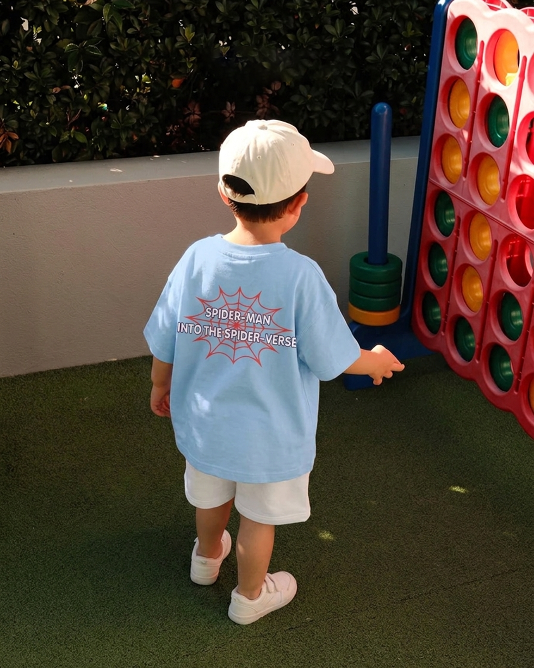 SPIDER-MAN INTO THE SPIDER-VERSE T-SHIRT AND SHORTS SET